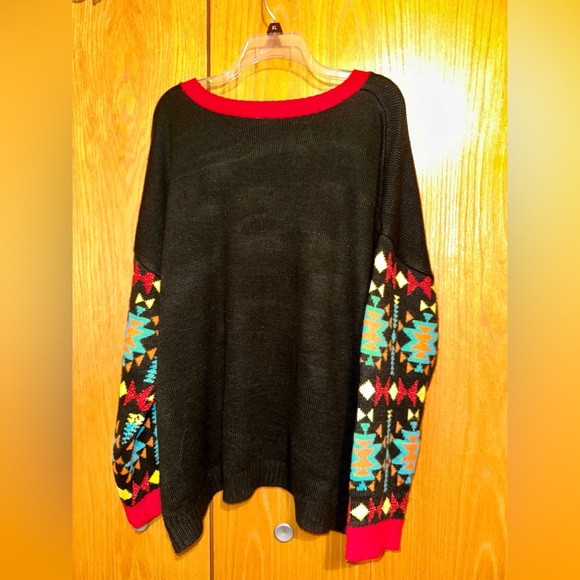 Holiday Time Feliz Navidad Llama Women’s Ugly Christmas Sweater 2X (20W-22W)SOLD - Picture 5 of 7